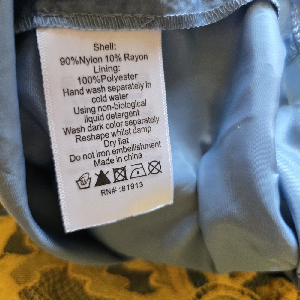 Plenty Tracy Reese Niki Dress In Gardentrellis Style Yellow/blue - Picture 8 of 9